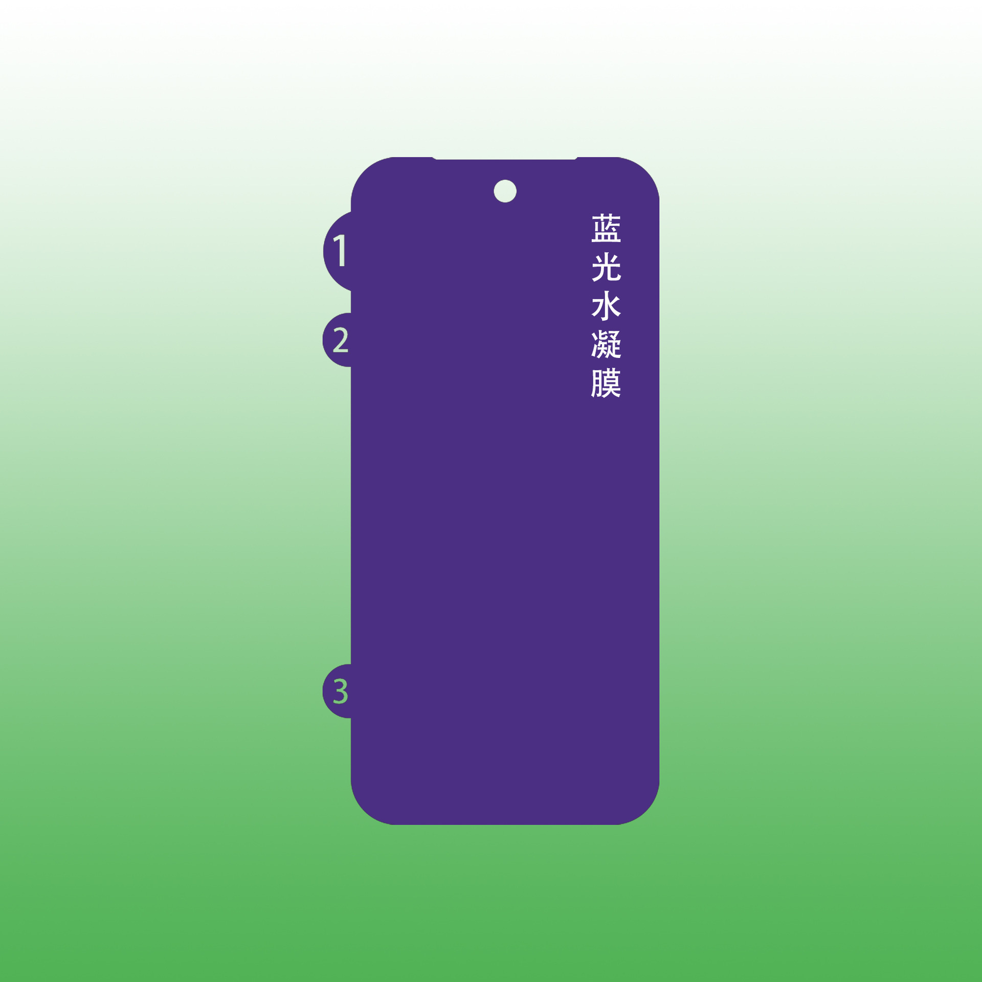 Blue light film (external screen)