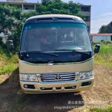 出口丰田考斯特23座中巴车 14座丰田海狮商务车 豪华中型巴士客车