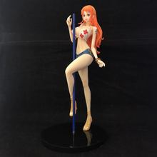 航海\海贼王 MegaHouse 钢管舞 pop 娜美 盒装手办 公仔摆件