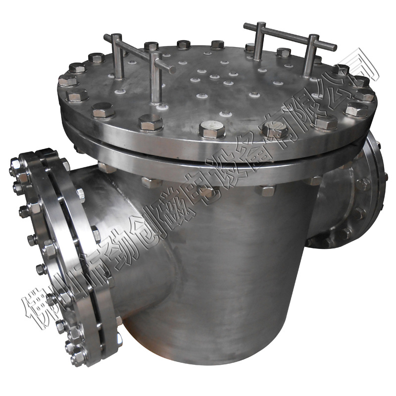 厂家供应 浆料除铁器 管道式25管 管道式浆料除铁器 除铁过滤器