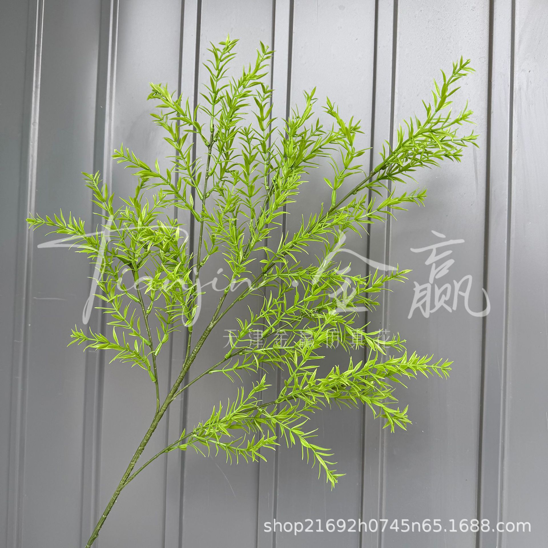 Boda Mori Simulación de flores y plantas verdes Pico de bambú Hierba Simulación de plantas verdes de invierno espárragos Plantas de simulación Escenografía de plantas verdes falsas