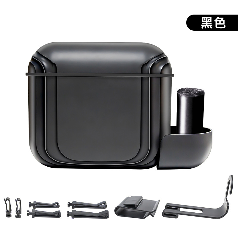 Bote de basura para automóvil Impresión de doble uso para automóvil LOGO Caja de almacenamiento para puerta lateral para automóvil Mini bote de basura para automóvil creativo