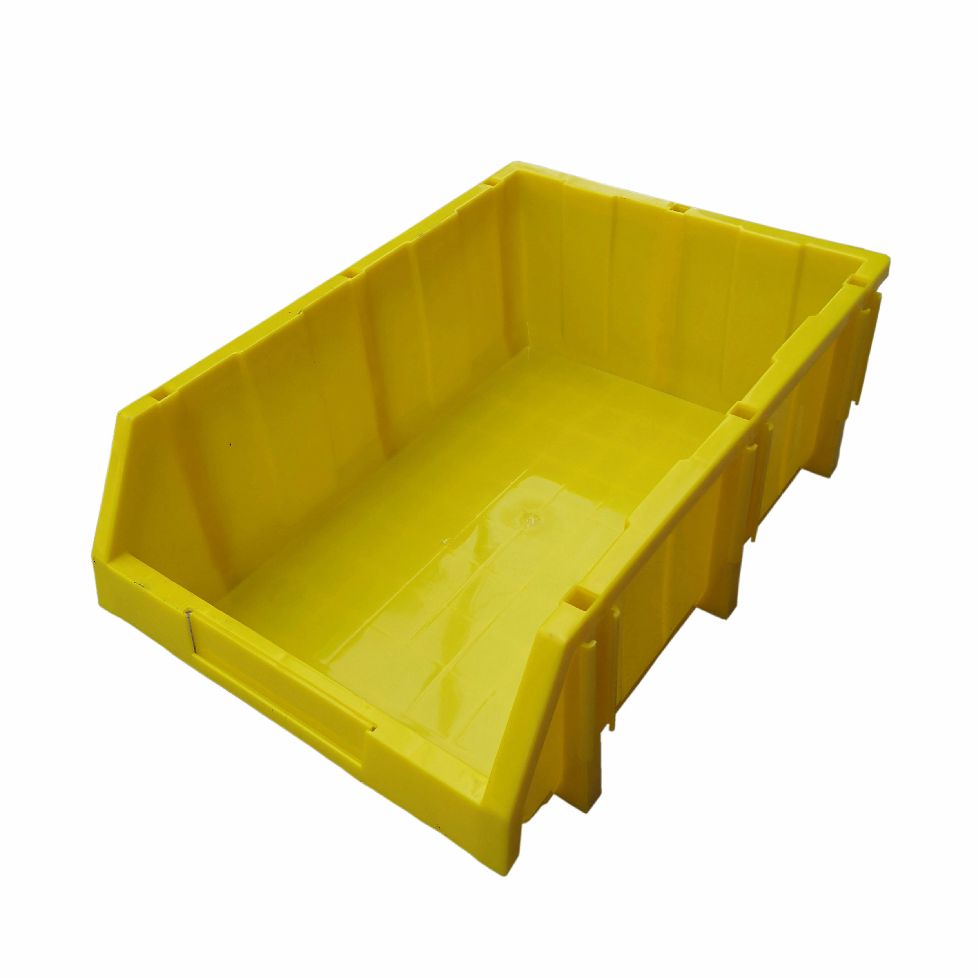 斜口塑料零件盒组立仓库货架盒五金螺丝塑胶物料盒440*300*180mm