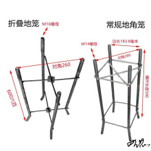 路灯基础笼交通信号监控杆预埋件笼地埋螺栓耐用院子折叠灯具