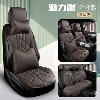 Seat cushion, seat cover Seat Cushions - five-seater-luxury-version-charming-coffee-split-head