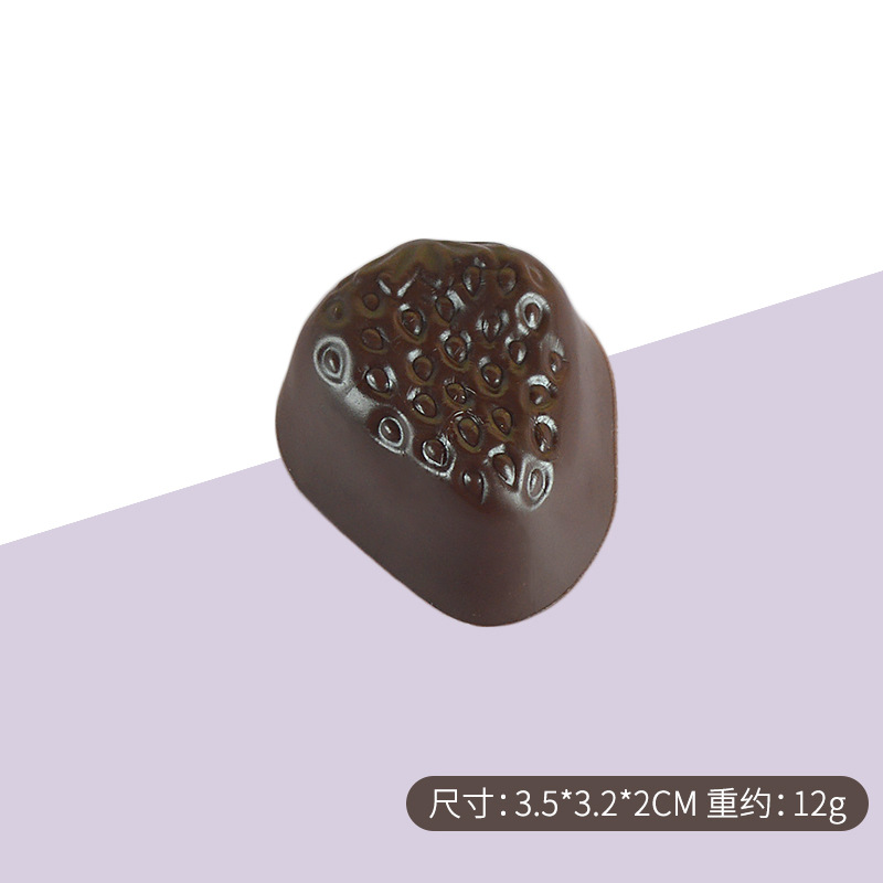 2022 nuevo PVC simulación chocolate apoyos modelo Dollhouse postre modelo ventana pantalla apoyos