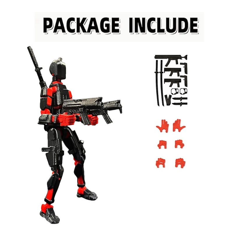 검정과 빨강 특수전사