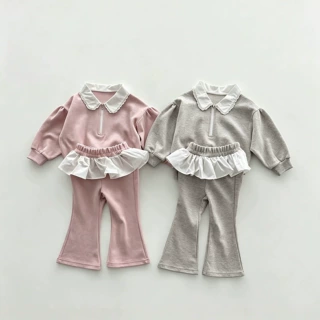 2026秋款女童POLO卫衣儿童秋季草莓刺绣翻领卫衣儿童宽松休闲上衣