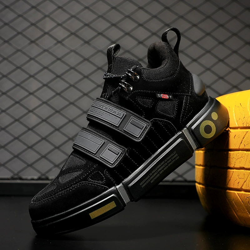 Demi-Season Retro High Shoes for Beloved - Universal Trendy Sneakers in Colorful Options