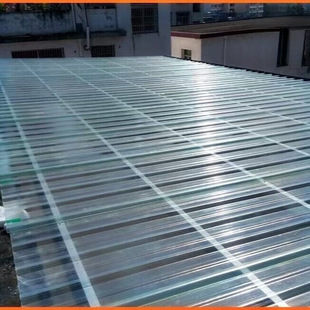 2.2mm Thick Sunlight Board Lighting Board Transparent Tile Balcony Rainproof Board Glass Steel Plate Fiberglass Resin Tile