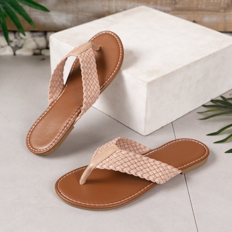 Women's Casual Solid Color Point Toe Slides Slippers display picture 9