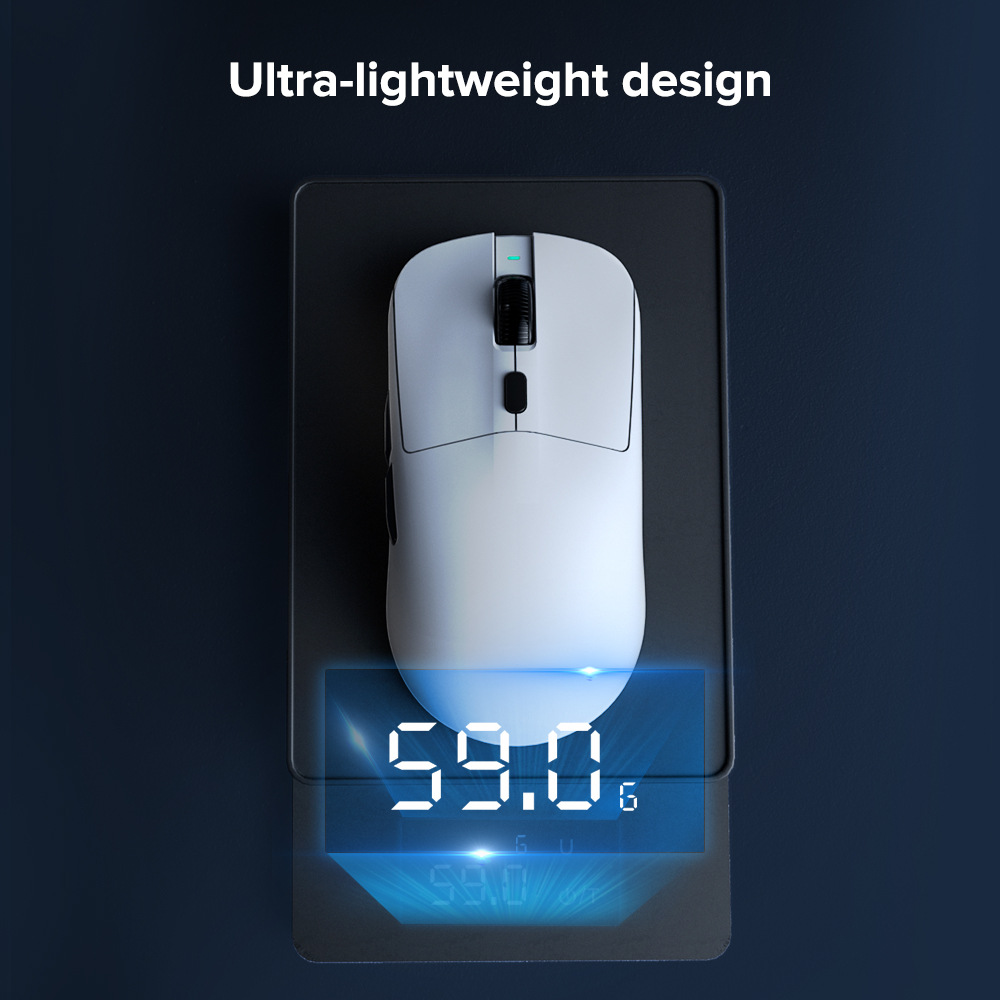 Carefully Selected KYSONA M617 Gaming Mouse Lightweight 8K Return Rate Professional E-sports PAW3395_voghion.com