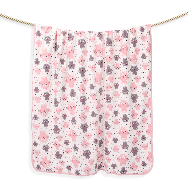 Manta de doble capa para recién nacidos Sunnozy, toalla de baño suave de algodón para bebés, manta europea y americana estilo ins, envoltura absorbente para niños