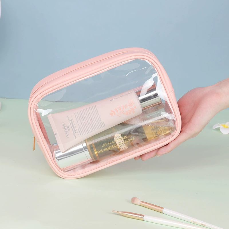 Косметичка PVC для путешествий, портативная водонепроницаемая organizer-сумка, корейский стиль