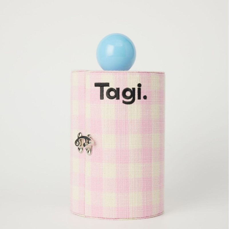 Tagi.机灵信号旋转桌面收纳复古大容量小众首饰盒化妆包|undefined