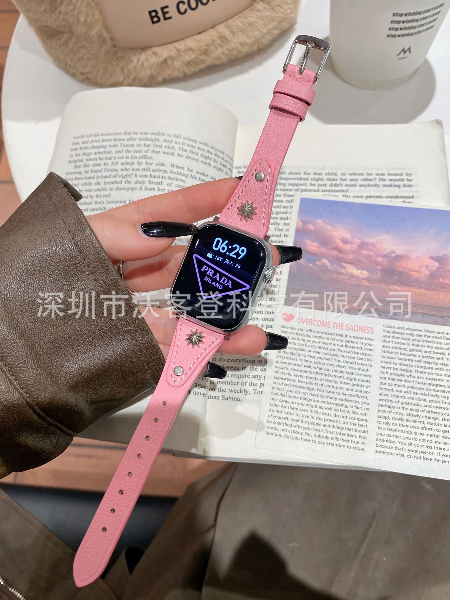 Aplicable Apple Mango Pure Leather Slim Band Apple Watch S10/9/8/SE/7/6/5/4/3/21 image 10