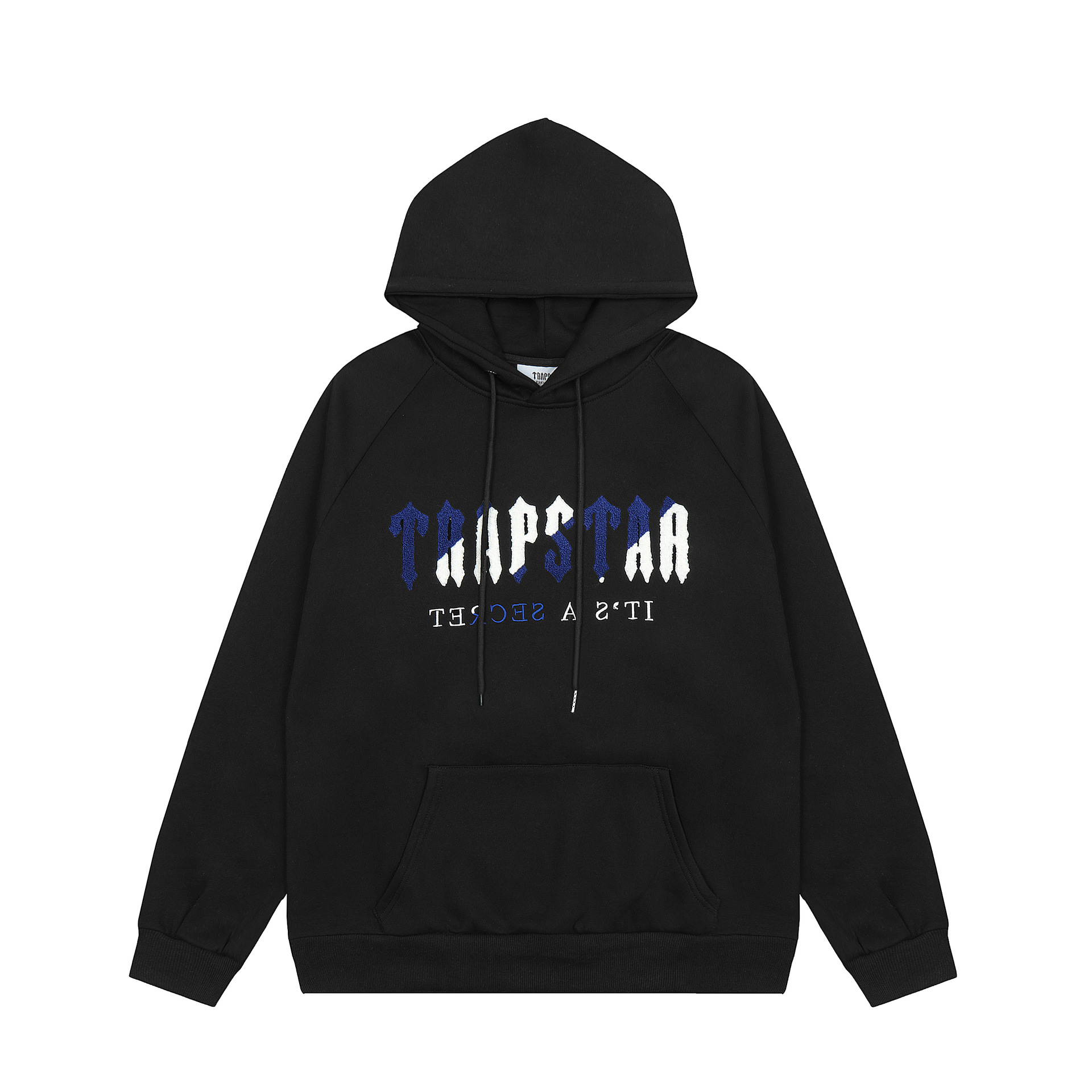 Trapstar Gradient Embroidery Hoodie Sweater Black