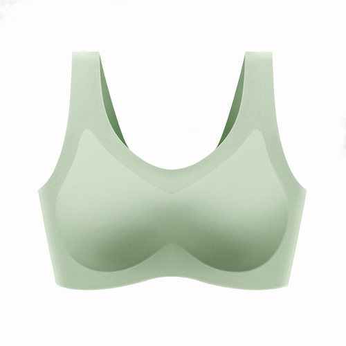 Meiya's all-in-one fixed cup seamless underwear high quality breathable vest women's summer thin back bra