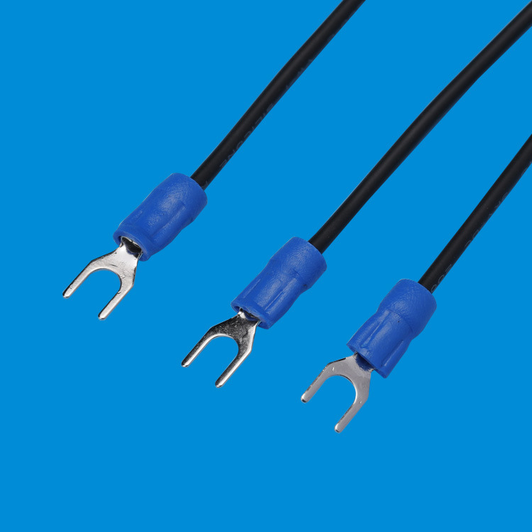 东莞厂家SV1.25-4 U型端子线 叉型端子连接线