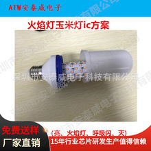 深圳供应火焰灯玉米灯ic方案开发商 玉米灯芯片