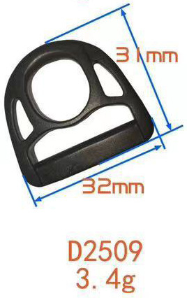 Venta directa de fábrica de hebillas de plástico en forma de D, hebillas de cinco puntas, hebillas triangulares, hebillas de media luna, hebillas de ajuste y hebillas en forma de D. image 39