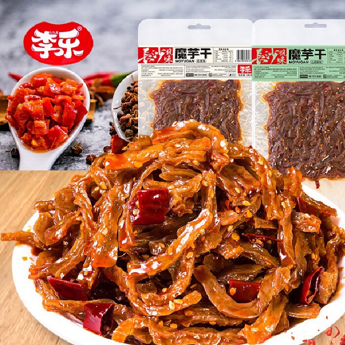 スパイシードライこんにゃく 100g 1大袋 湖南産 極辛こんにゃくスナック スパイシー|undefined