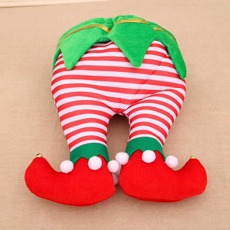 Nuevo sombrero creativo de Navidad sombrero de payaso elfo decoraciones de Navidad regalo de Navidad sombrero de hombre viejo