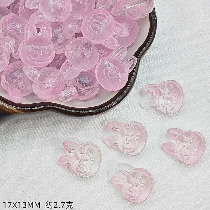 捷克ins风琉璃拉布布异形玻璃珠手工DIY手链项链串珠材料饰品配件|undefined