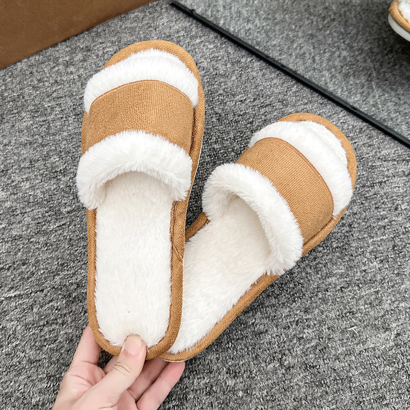 秋冬女性綿スリッパ家庭用室内床滑り止め耐摩耗性月子靴ファッション家庭用メーカー卸売り|undefined