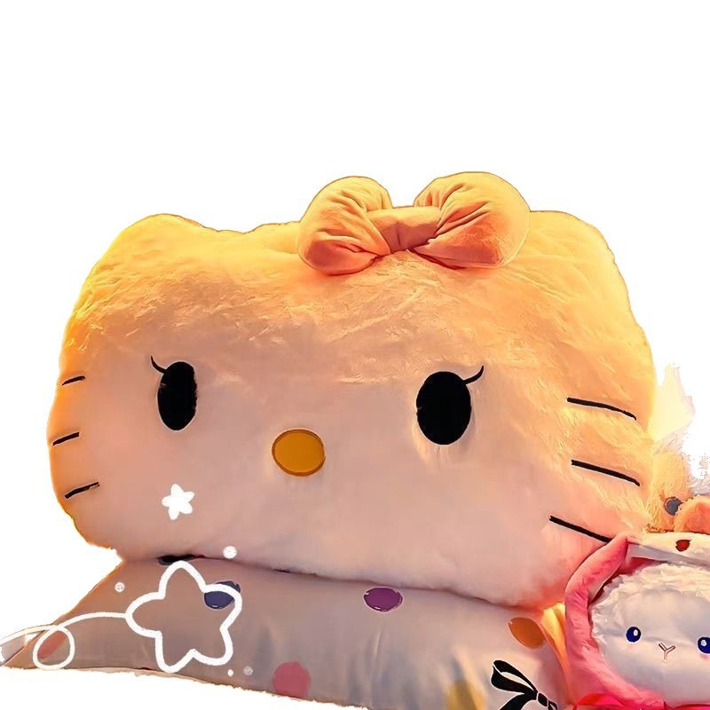 超巨大ぬいぐるみkt猫抱き枕かわいいベッド枕寮背もたれソファーシート腰保護女性誕生日プレゼント|undefined