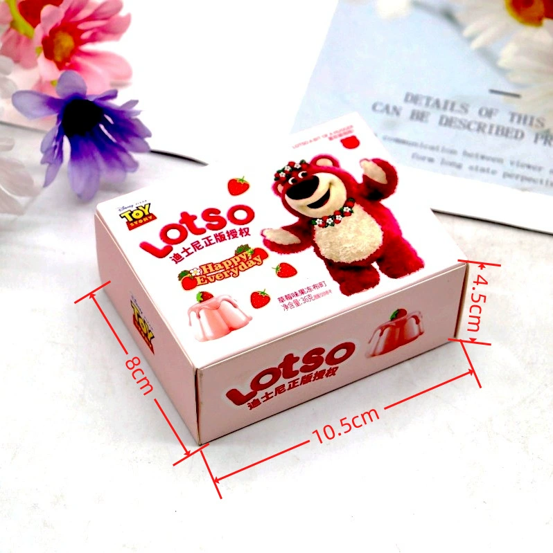 Disney Cross Berry Berry Nougat 35г Боксинг Детский рождение разведение свадебная свадьба сахарные закуски