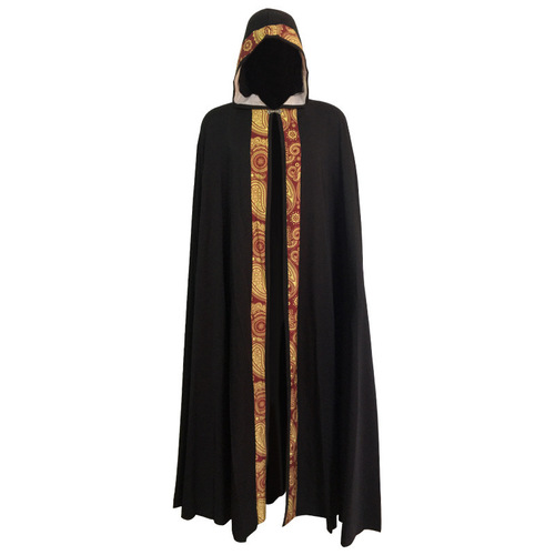 Men's 5-color long cloak medieval church clergy loose dress cloak cloak cosplay Halloween
