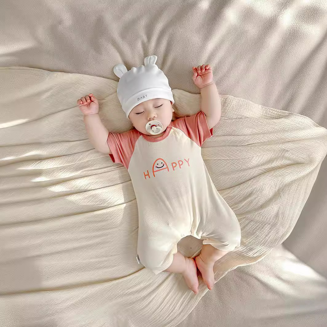 Children's silk thin bodysuit for men and women