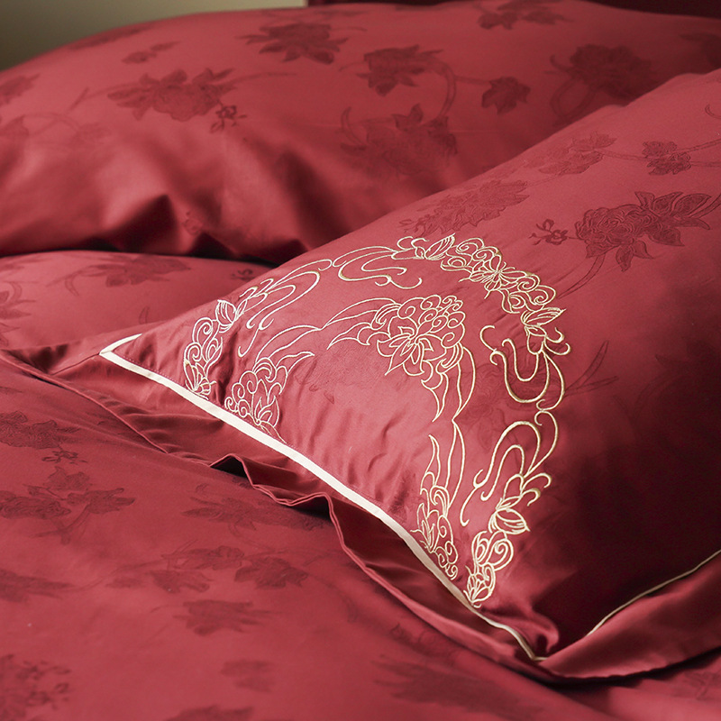 Luxury Cotton Duvet Cover Set High-end 4 Piece Bedding Range_voghion.com