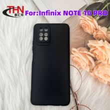 适用Infinix Note 10 pro手机壳TPU全磨砂皮套彩绘素材黑色保护套