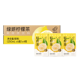 HEYTEA (HEYTEA) Light Lemon Tea Juice Tea Green Yan Lemon Tea Portable Pack 250ML * 24
