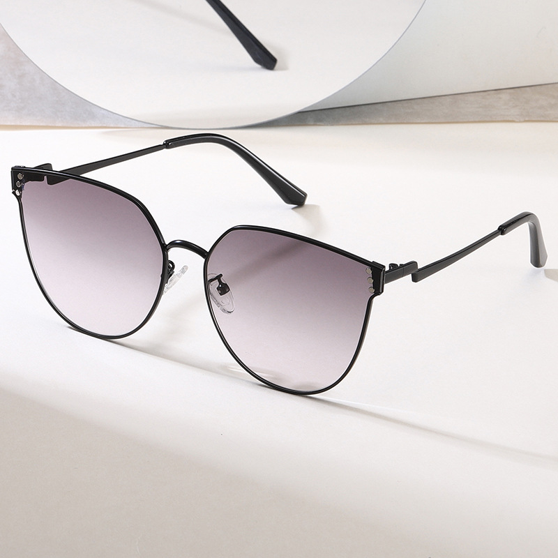 新款不规则高清太阳镜防紫外线时尚尼龙墨镜抖音直播网红街拍6603