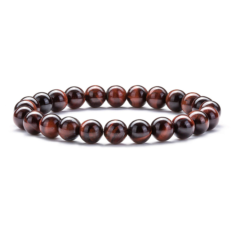 Fashion Round Natural Stone Beaded Bracelets display picture 28
