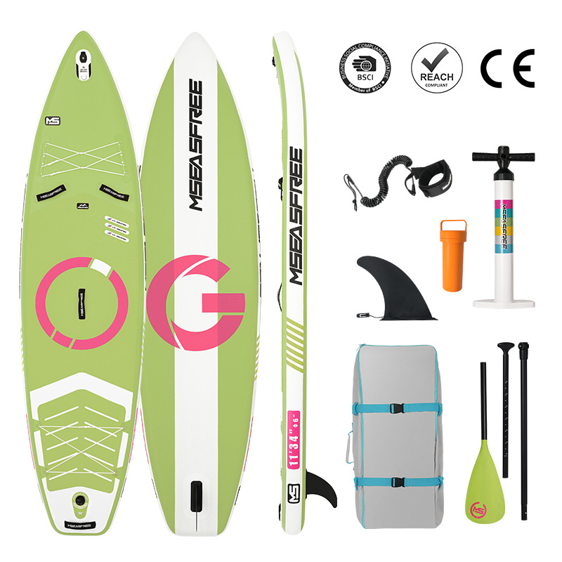 Tablero de remo inflable MS Free Mountain Sea SUP Tablero de remo de pie Pesca Tablero vertical Tablero de pulpa Barco en el mar
