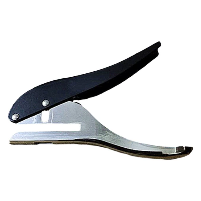 Тяжелый Дырокол 8 мм апертура членский билет одно отверстие Дырокол круглые отверстия плоскогубцы ручной Дырокол ПВХ штамповка бумаги