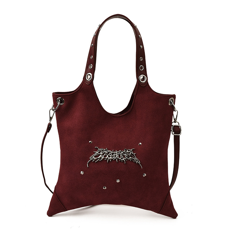 Bolso para mujeres 2025 nuevo cross-border retro esmerilado bolso de mano nicho de alta calidad de la moda bolso de mochila