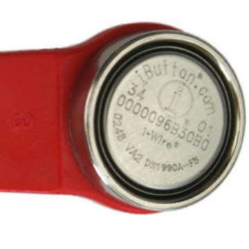 铁环TM1990卡磁环铁环TM卡DS1990A电子钥匙 标签吸附在读头上批发