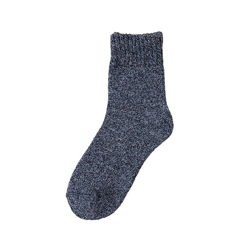 Thick Warm Padding - Ribbed Knit Autumn/Winter Men's Socks Women's Postpartum Socks Long/Medium Calf Socks for Sports Wholesale