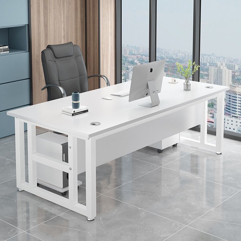 Office desk, boss desk, workbench, CEO manager computer desk, desktop writing desk, wooden desk for studying and writing