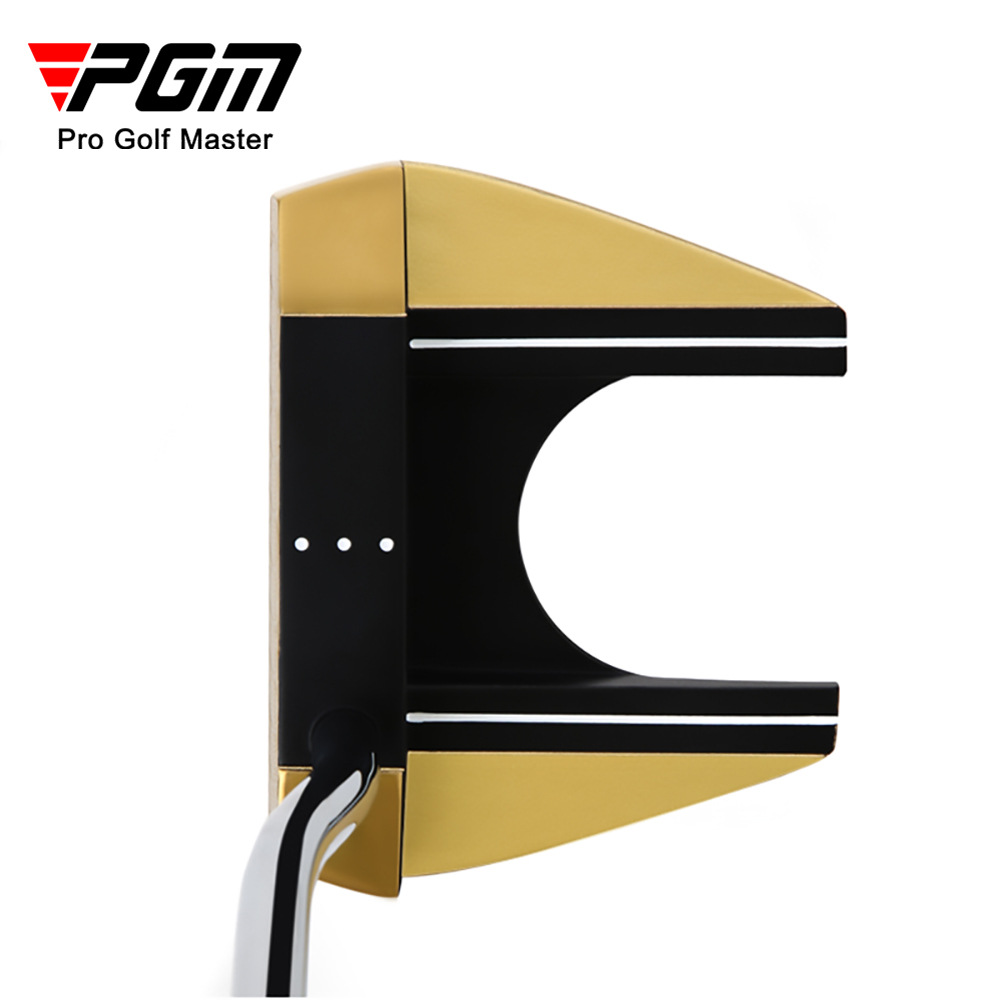 Gậy đánh gôn PGM dạng putter trọng tâm thấp, tay cầm PU lớn, thân inox không mối nối — TUG024 Vàng, TUG024 màu xanh lam