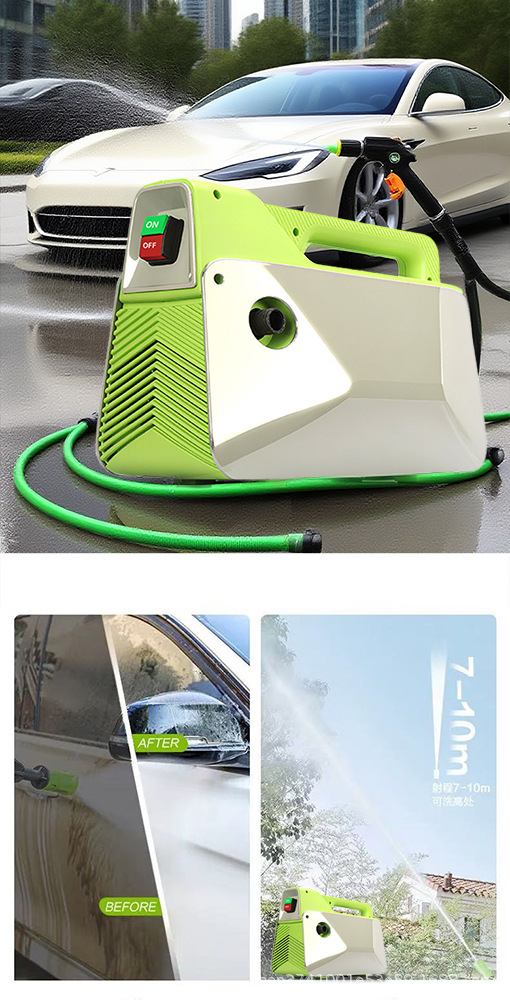 [Dropshipping] New 220V High-Power High-Pressure Car Washing Machine Household Water Gun Cleaning Machine Factory Self-Operated