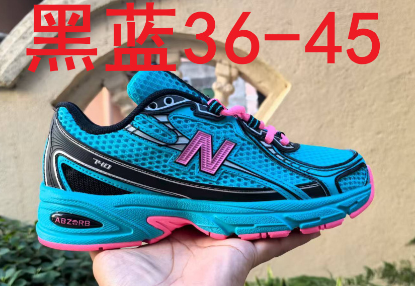 Zapatos Pitian, nuevos zapatos de malla NB740 para hombres y mujeres, padres, nuevas parejas de carreras, hombres y mujeres.