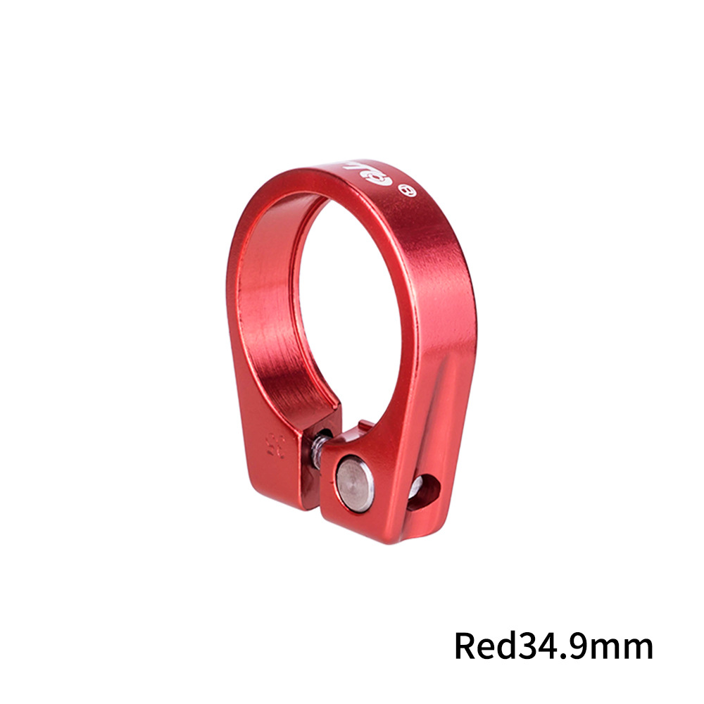 ZTTO 28.6 31.8 34.9 Bicicleta de carretera de montaña muerta bloqueo de poste de asiento clip de tubo de asiento bloqueo de poste de asiento