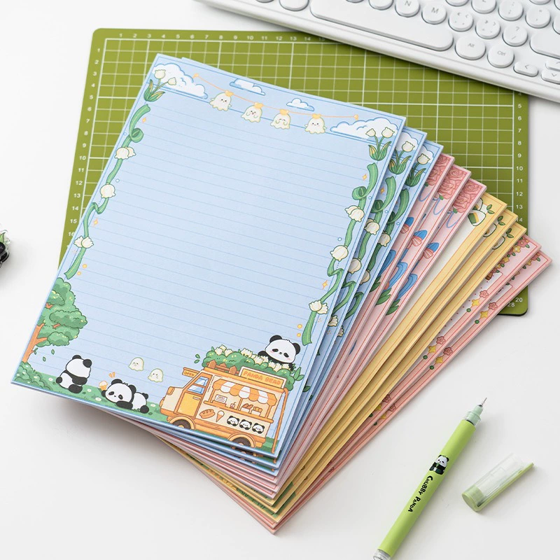 Очаровательная записная книжка-пад Panda Notepad (INS) B5, набор Cartoon обложек и стилей страниц, Student Notes