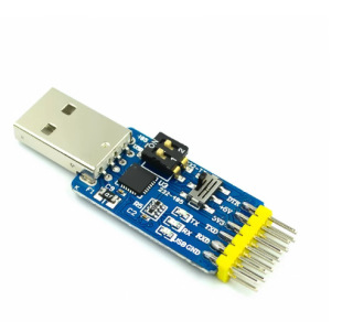 Six in One Multifunctional Serial Port Module CP2102 USB to TTL 485 232 Mutual ConVersion 3.3V/5V Compatible